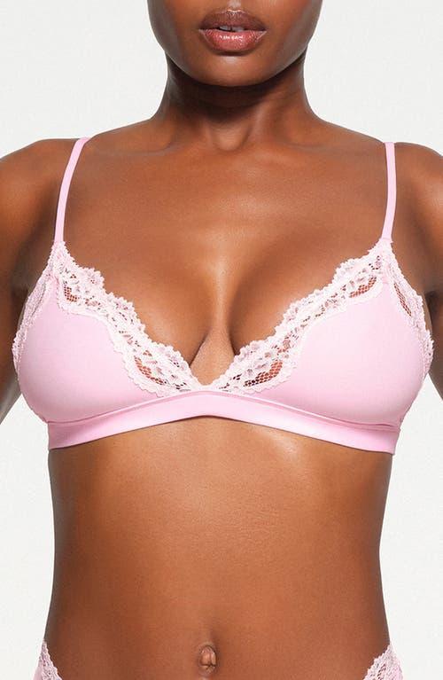 SKIMS Fits Everybody Lace Triangle Bralette Product Image