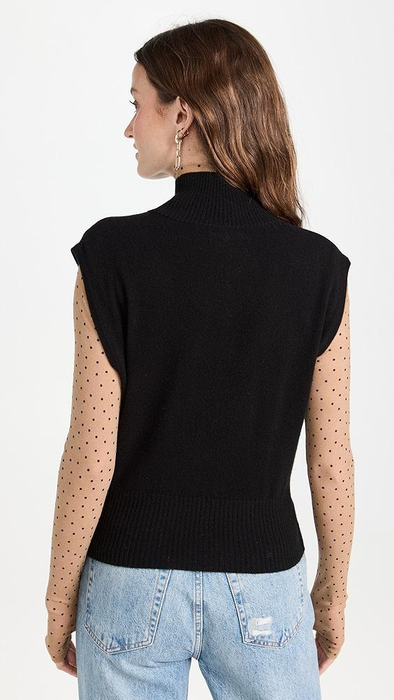 Reformation Arco Cashmere Sleeveless Turtleneck Sweater | Shopbop Product Image