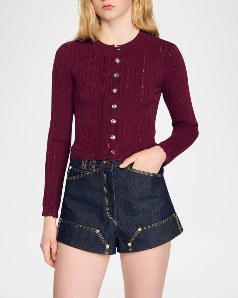 Holiday Cable-Knit Slim Cardigan product image