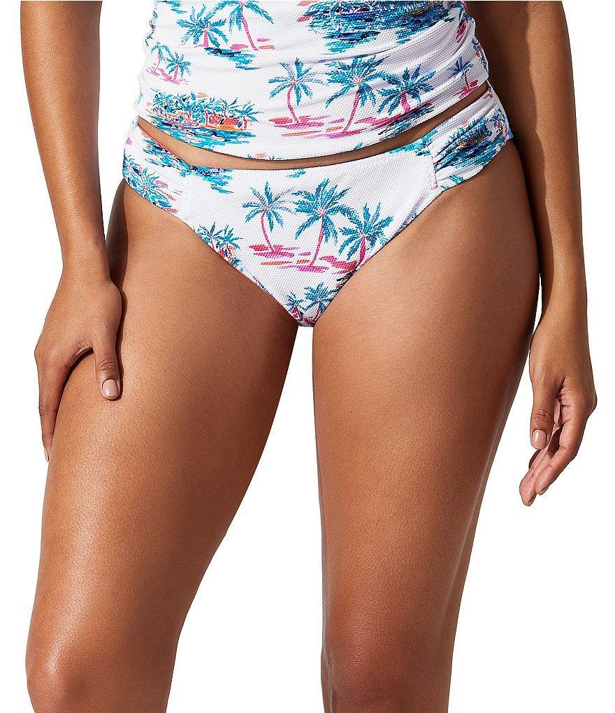 Tommy Bahama Island Cays Tropical Oasis Reversible Low Waist Hipster Swim Bottom Product Image