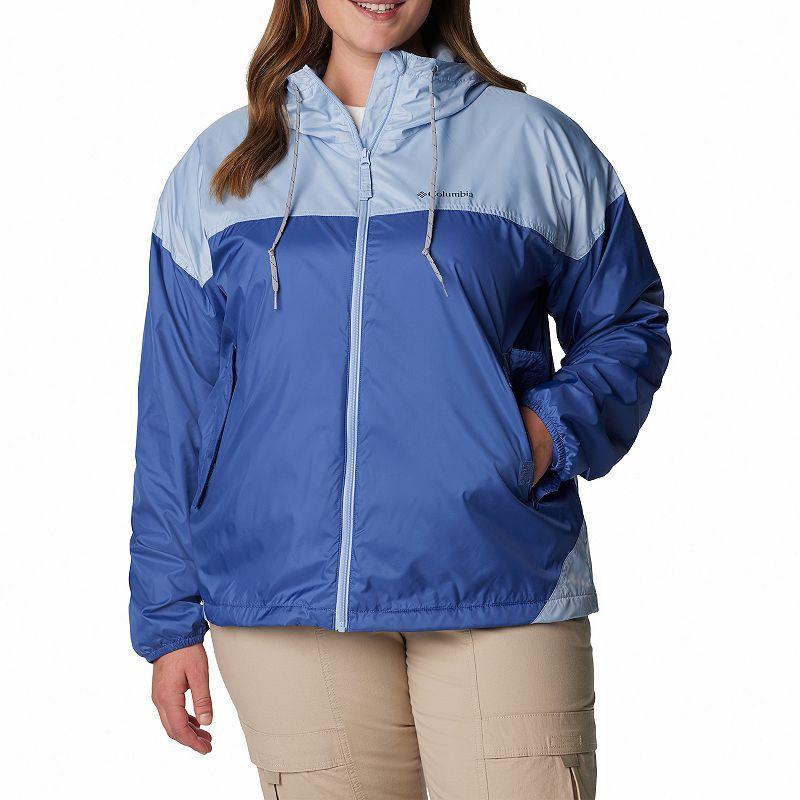 Columbia Women's Flash Challenger Lined Windbreaker Jacket - Plus Size- Product Image