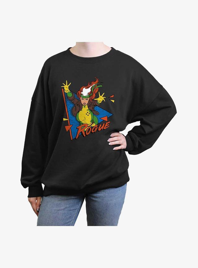 X-Men Rogue Leap Girls Oversized Sweatshirt Product Image