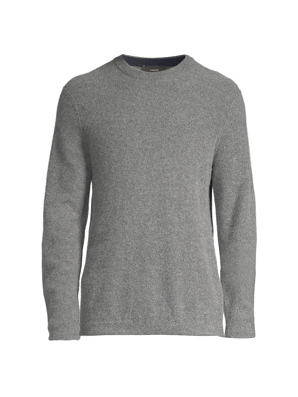 Vince Boiled Cashmere Crewneck Sweater Product Image