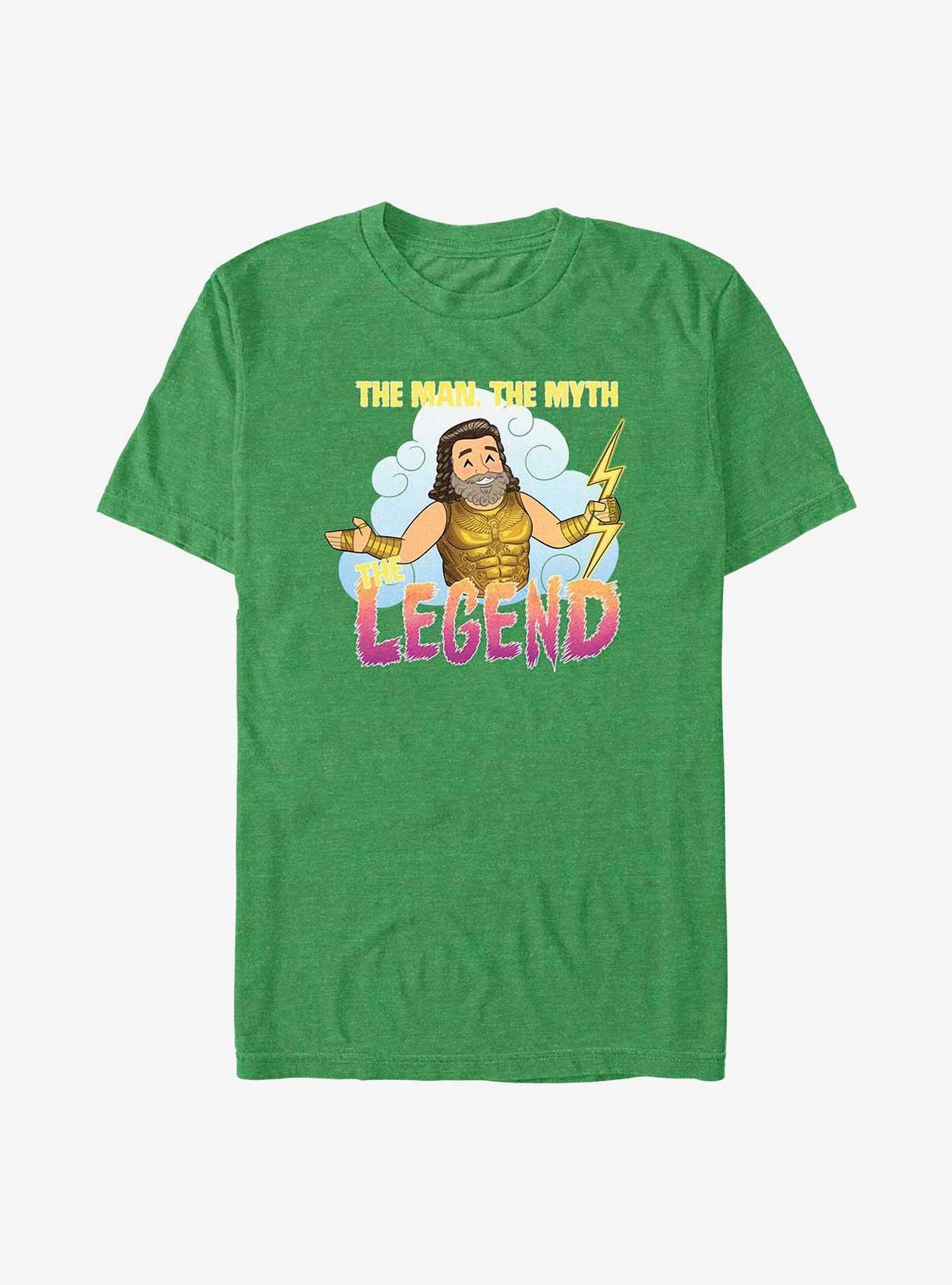 Marvel Thor: Love and Thunder Zeus Man Myth Legend T-Shirt Product Image