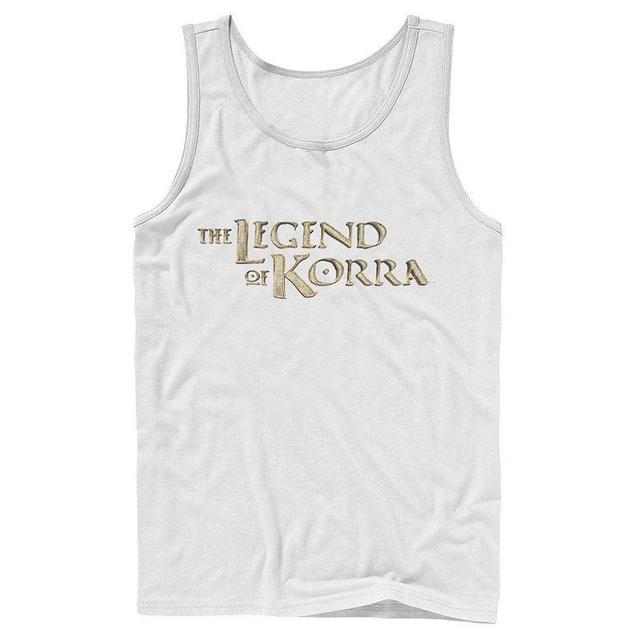 Mens Nickelodeon Legend of Korra Golden Stone Logo Tank Top Product Image