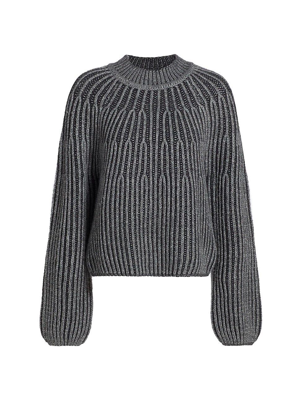 Womens Sasha Graduated Rib Sweater Product Image