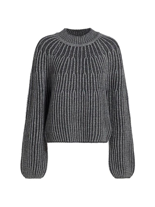 Womens Sasha Graduated Rib Sweater Product Image