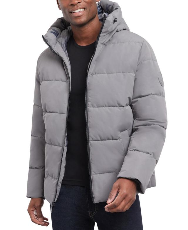 Michael Kors Mens Quilted Hooded Puffer Jacket Product Image