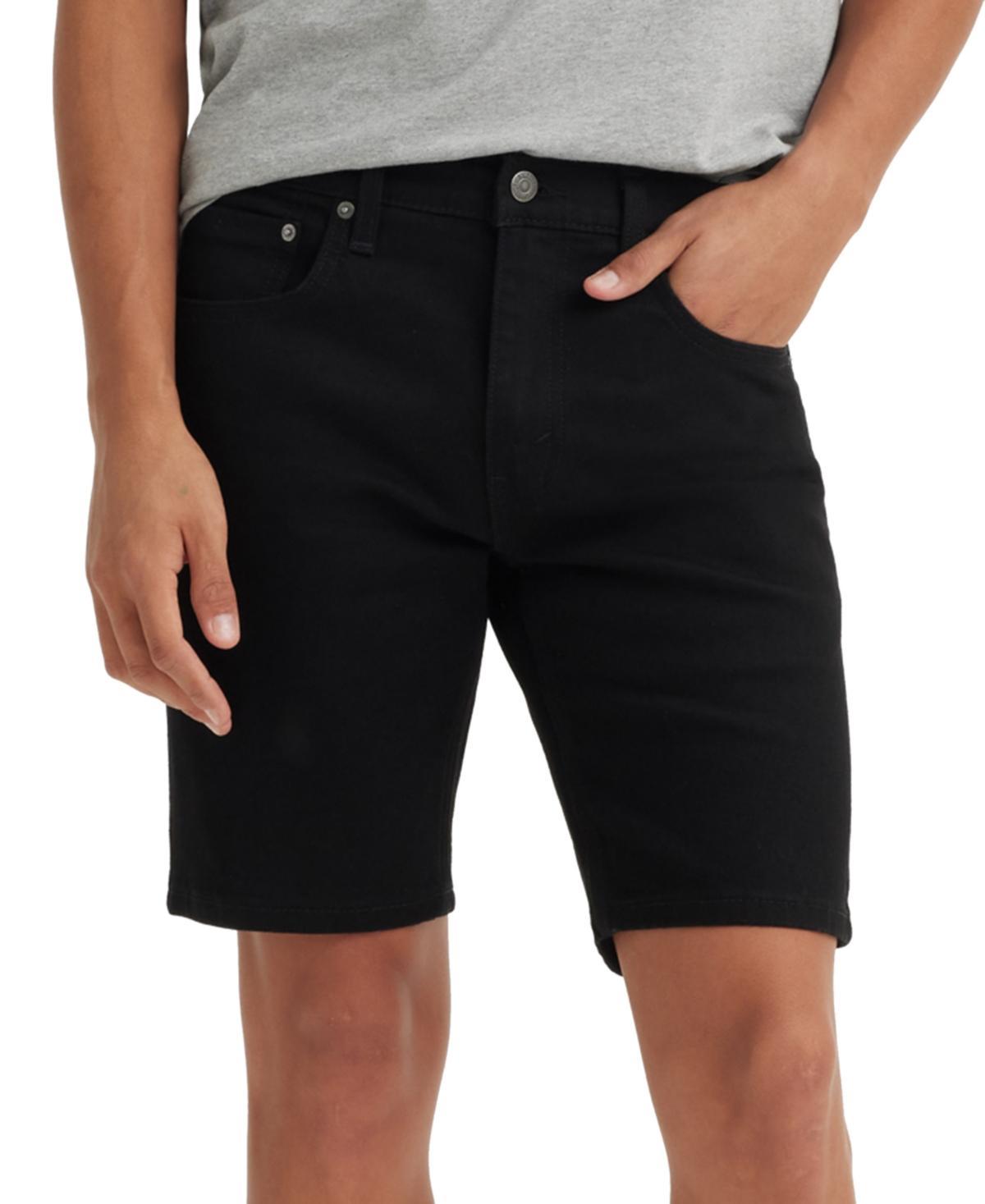 Levis 412 Slim Fit 9 Inseam Denim Shorts Product Image