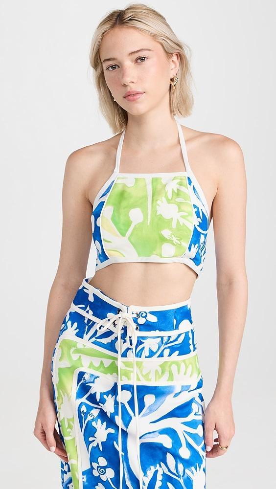 Rosie Assoulin O'Delia Halter Top | Shopbop Product Image