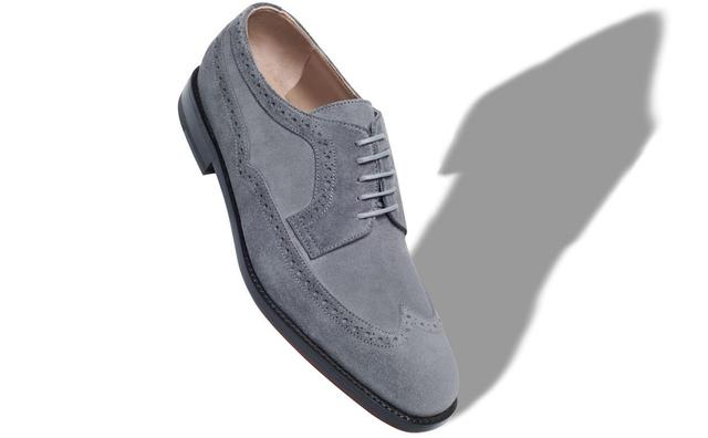 TAMARAK Grey Suede Lace-Up Oxfords Product Image