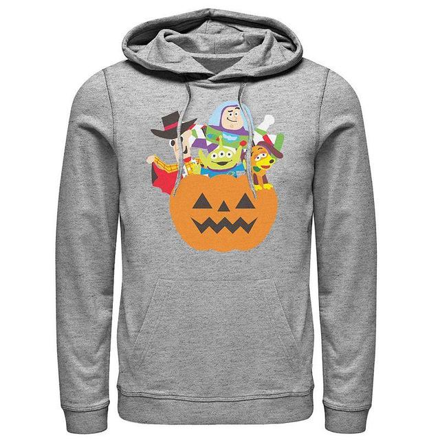 Disney / Pixars Toy Story Mens Halloween Simple art Pullover Hoodie Athletic Grey Product Image