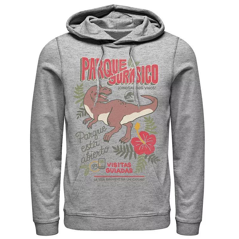 Mens Jurassic Park Spanish Opening Day Poster Hoodie Product Image