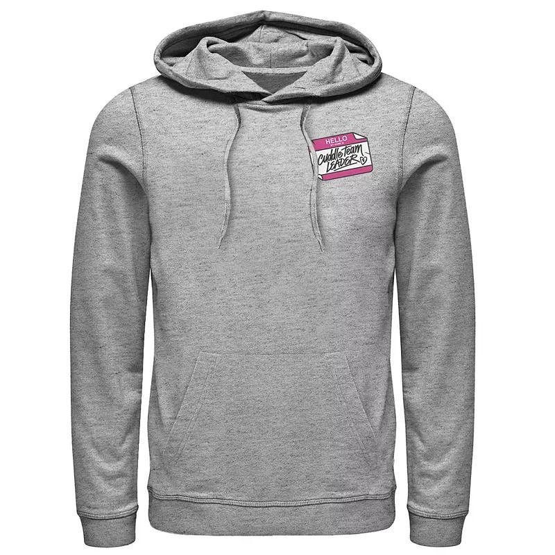 Mens Cartoon Network Classic Retro Checkered Logo Hoodie Dark Grey Product Image