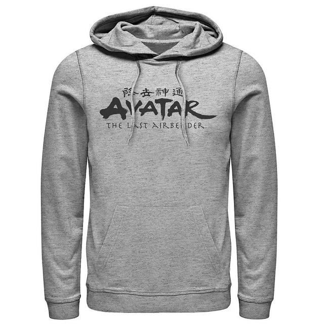 Mens Harry Potter Vintage Logo Hoodie Athletic Grey Product Image