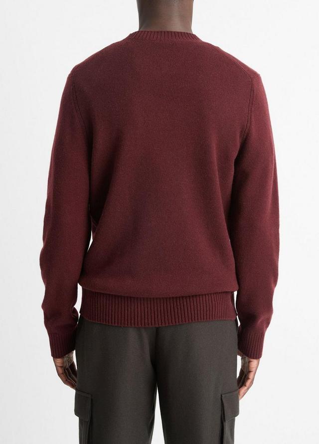 Classic Wool-Cashmere Crew Neck Sweater Product Image