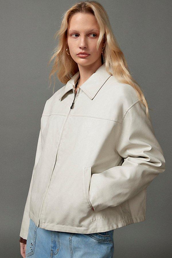 BDG Sasha Faux Leather Car Jacket Womens at Urban Outfitters Product Image