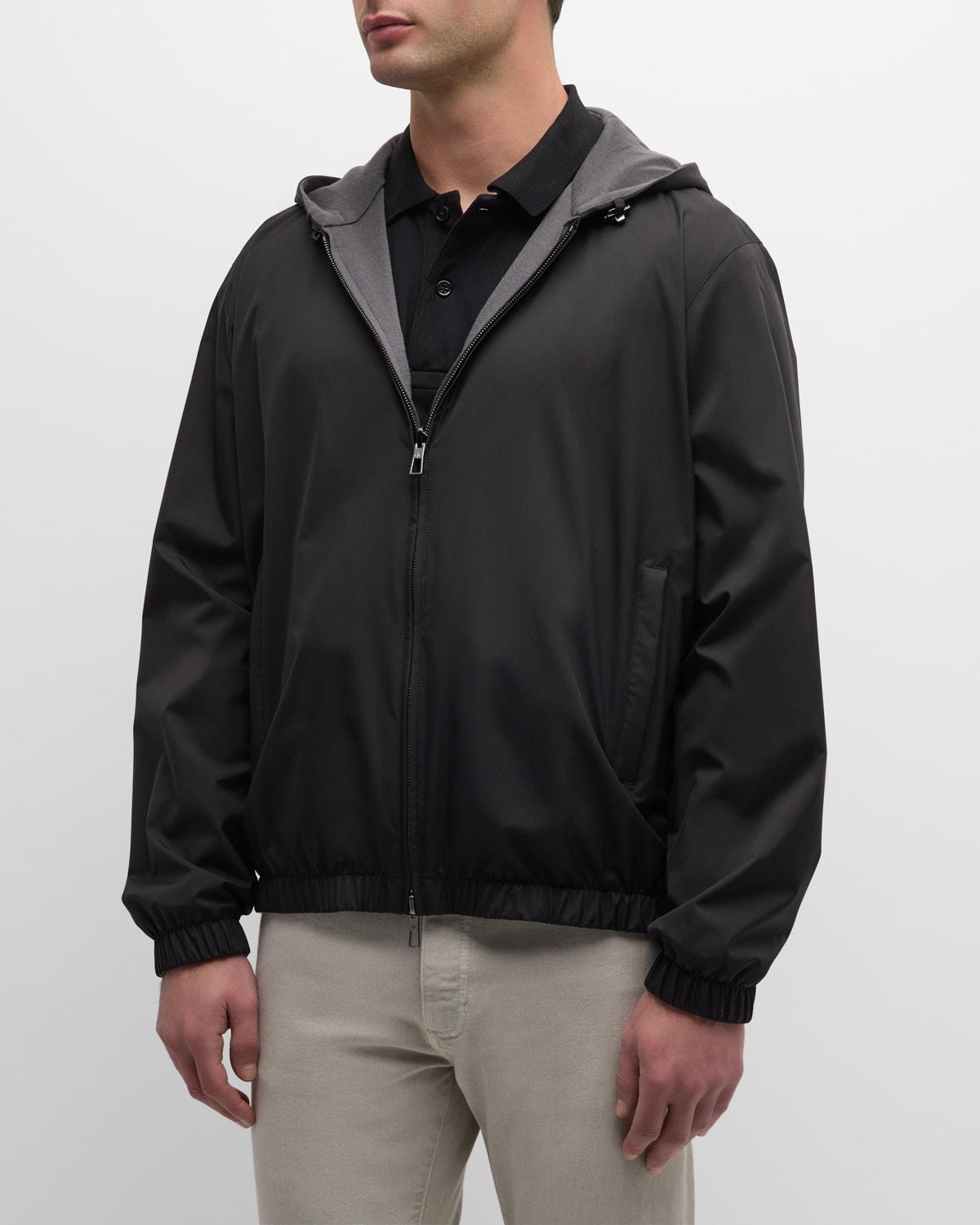 Mens Reversible Storm Bomber Jacket Product Image