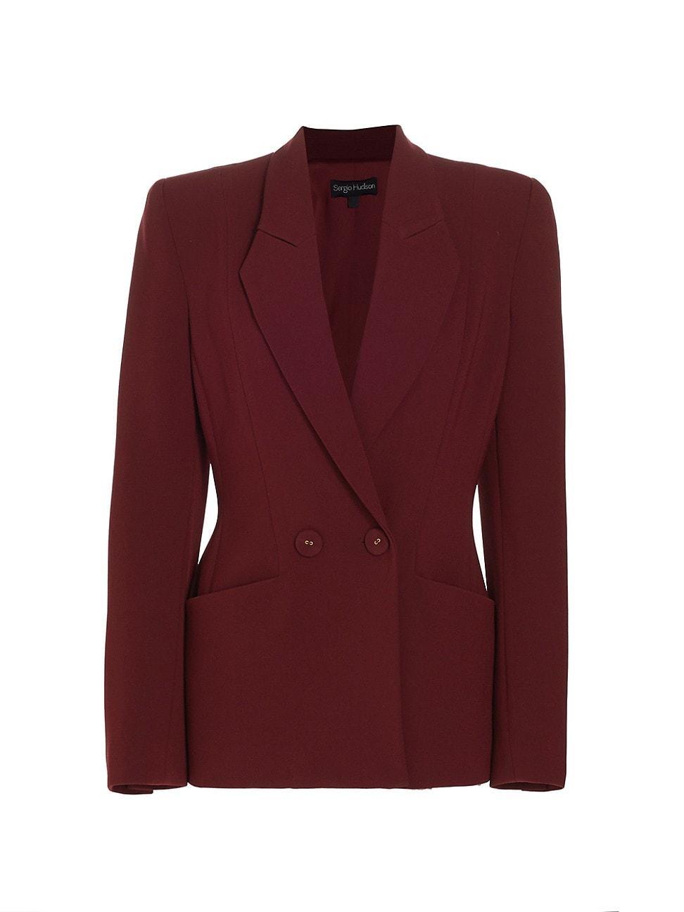 Womens Dart Wool-Cashmere Coat Product Image