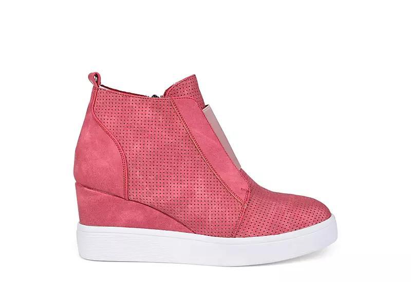 Journee Collection Clara Womens Wedge Sneakers Product Image