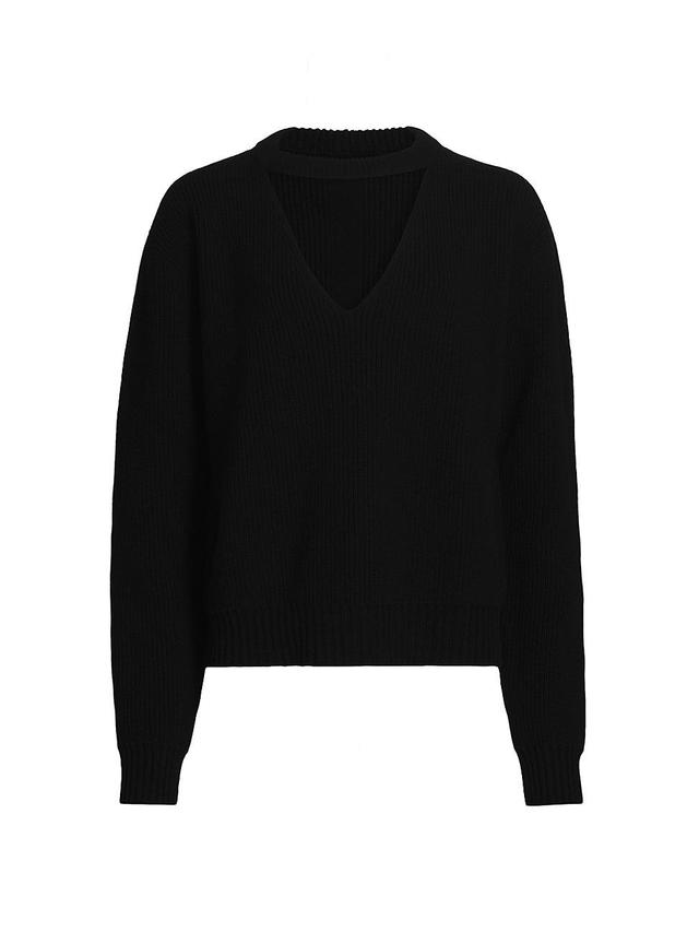 Womens Eclipse Cut-Out Wool Sweater Product Image