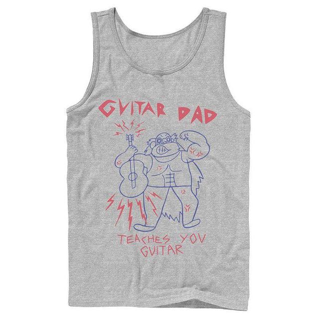 Mens Cartoon Network Steven Universe Crystal Temple Poster Tank Top Athletic Grey Product Image