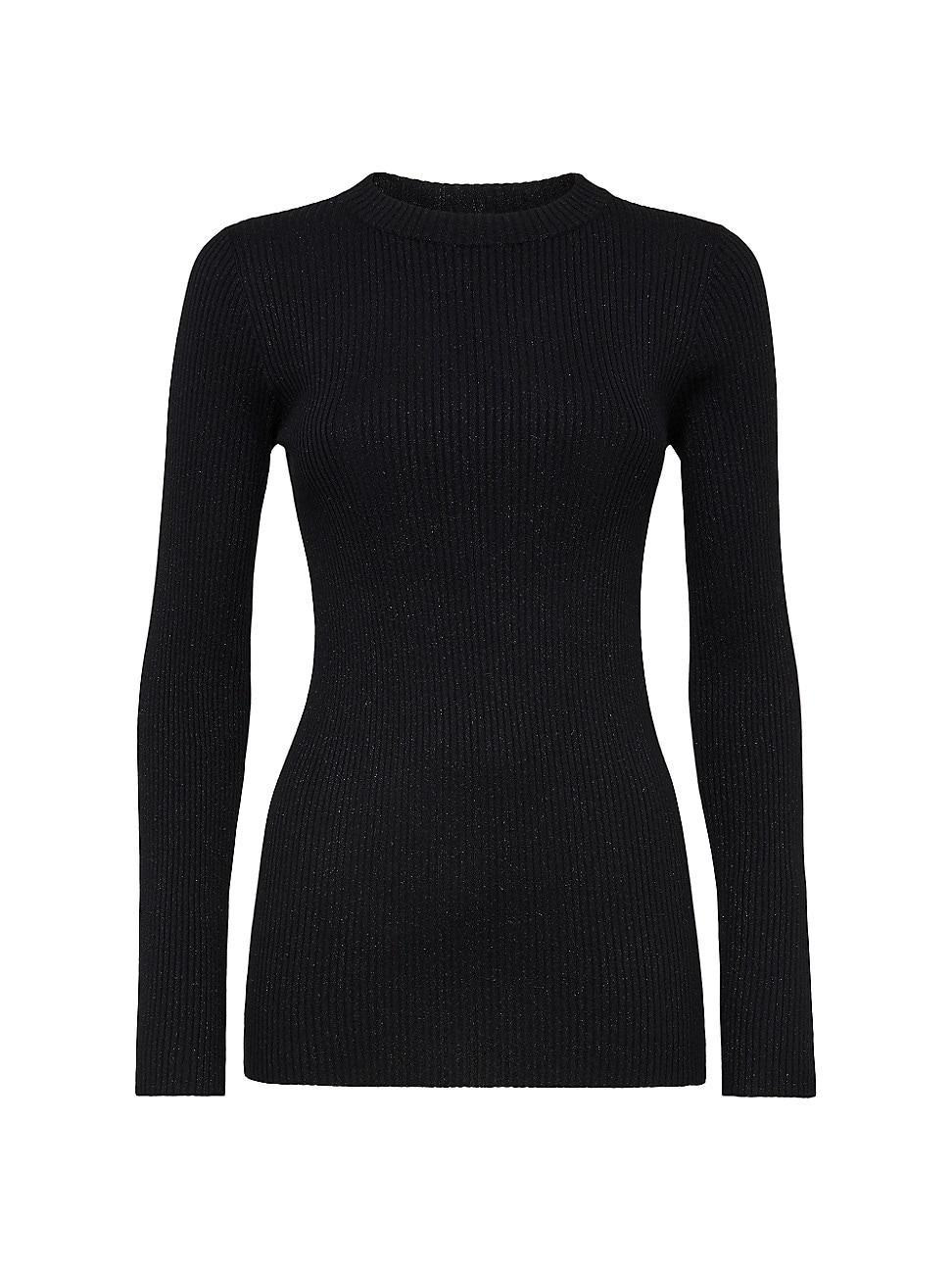 Womens Cashmere and Silk Lightweight Sweater product image