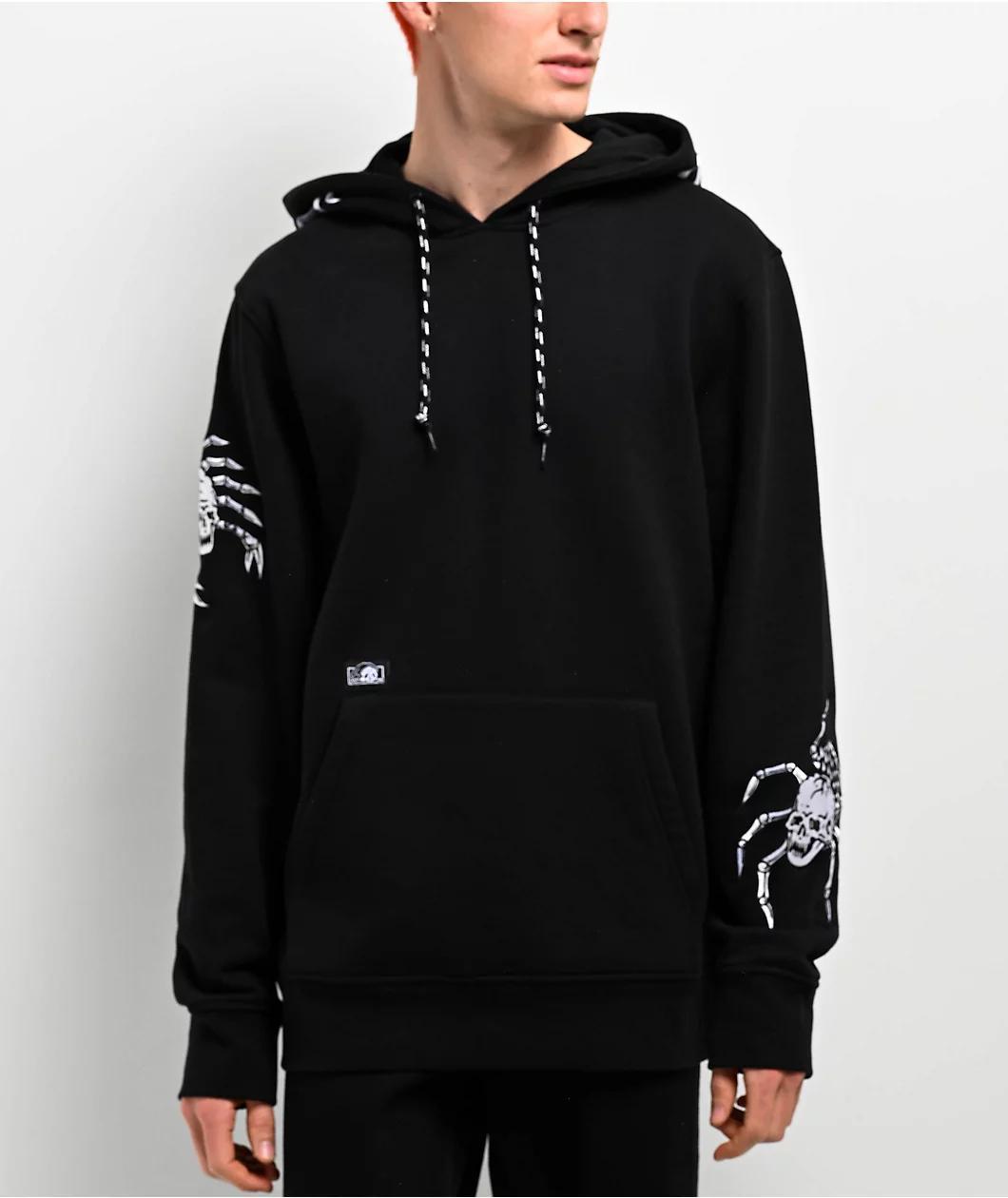 Lurking Class by Sketchy Tank Crawl Black Hoodie Product Image