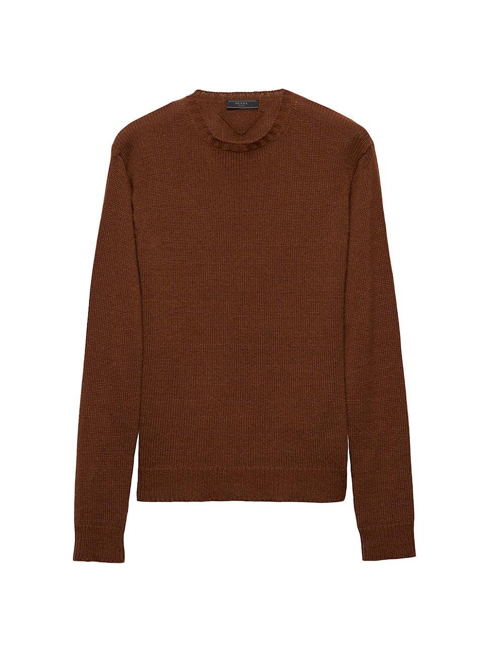 Mens Cashmere Crew-Neck Sweater Product Image