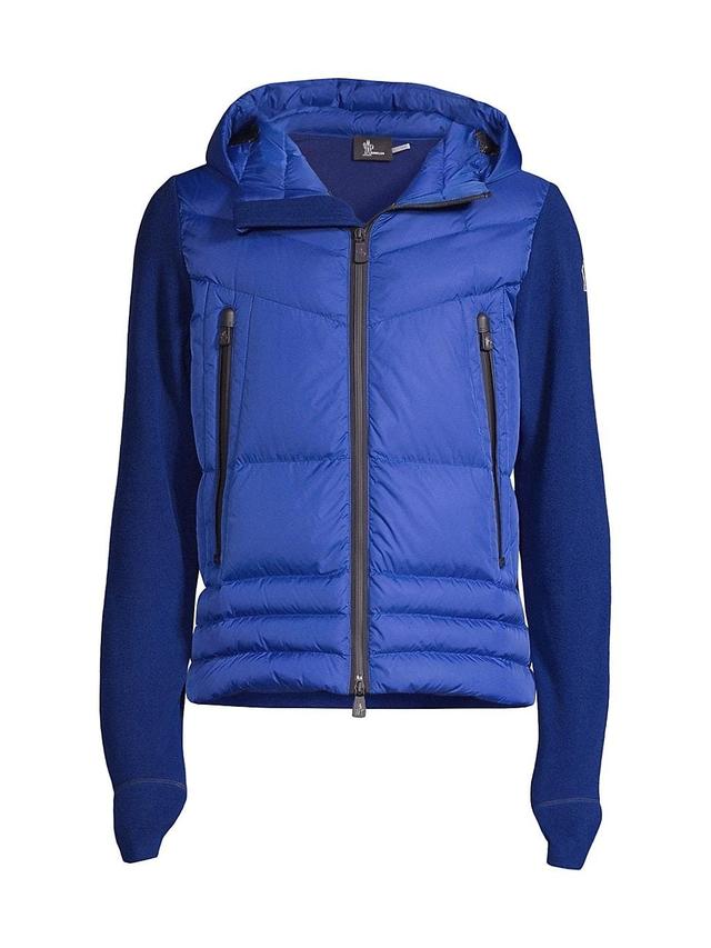 Mens Puffer Zip-Up Cardigan Product Image