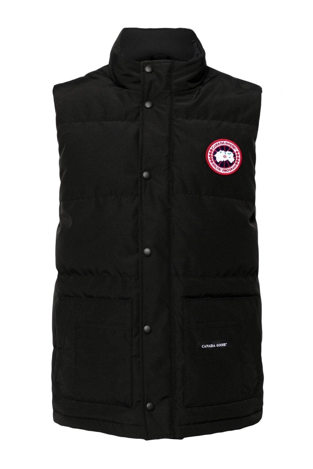 CANADA GOOSE Freestyle Crewneck Vest In Black Product Image