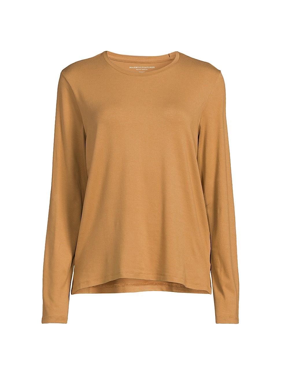 Womens Soft Touch Crewneck Top Product Image