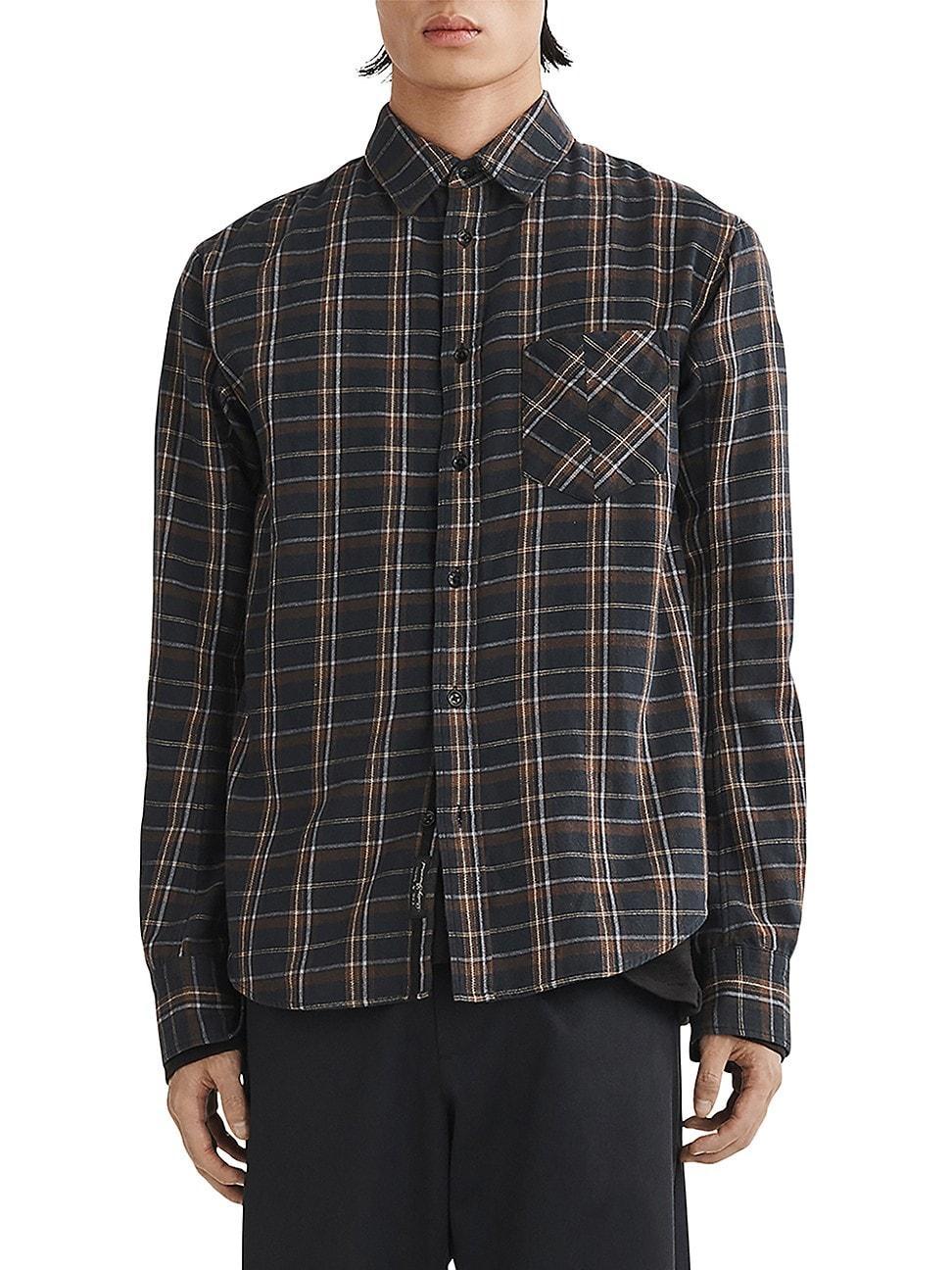 rag & bone Fit 2 Plaid Cotton Button-Up Shirt Product Image