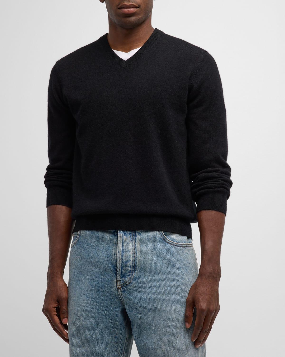 Men's Cashmere V-Neck Sweater Product Image