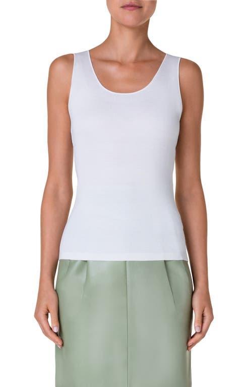 Akris Stretch Silk Tank Top Product Image