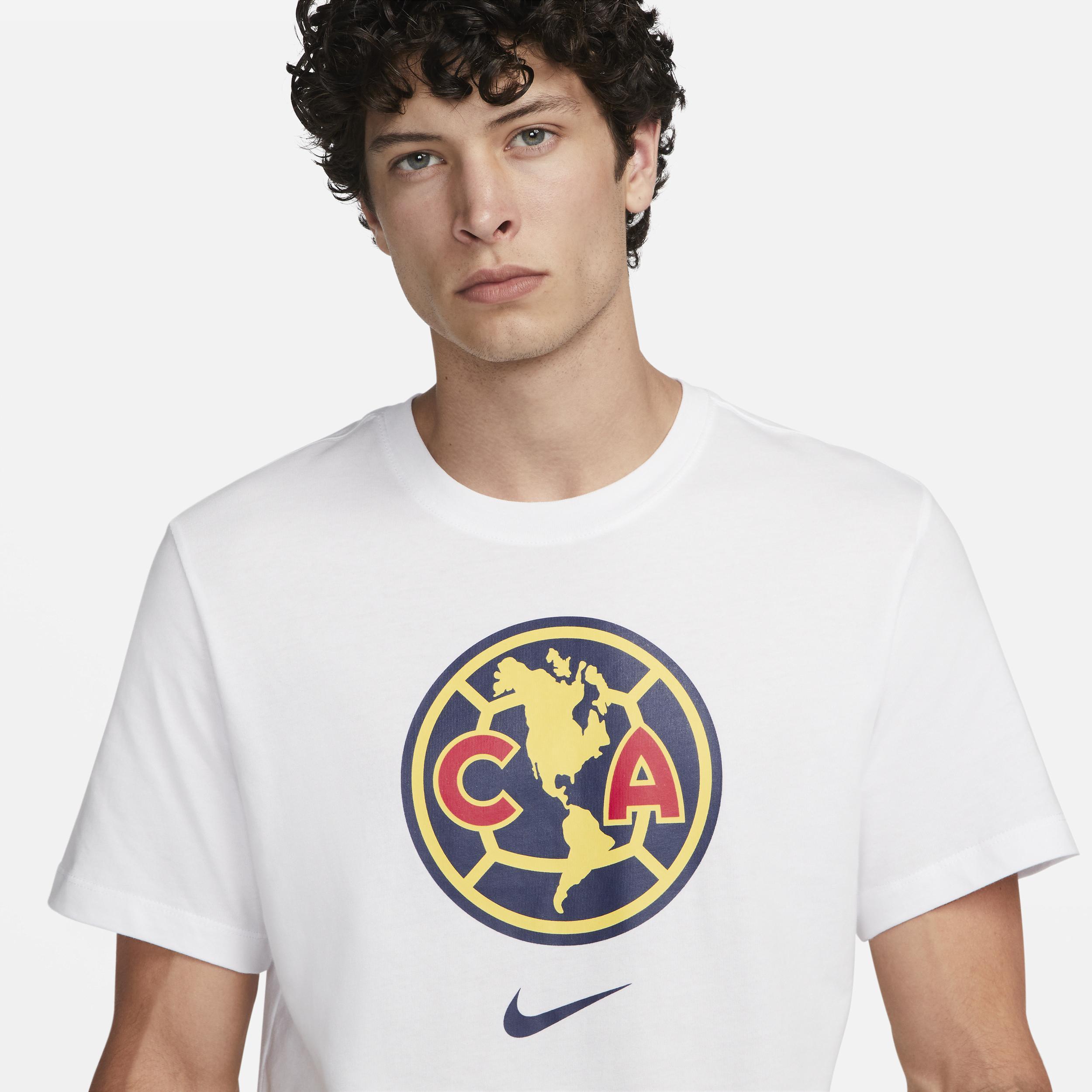 Mens Nike White Club America Crest T-Shirt Product Image