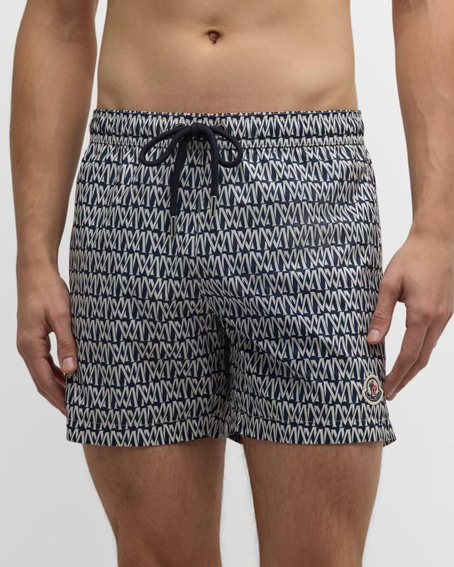 Moncler Printed 7 Swim Trunks Product Image