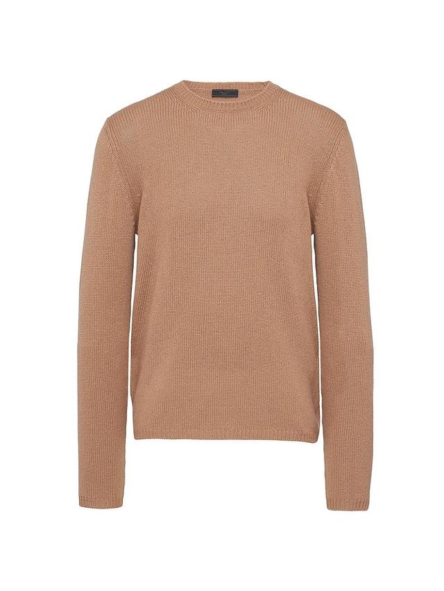 Mens Cashmere Crewneck Sweater Product Image