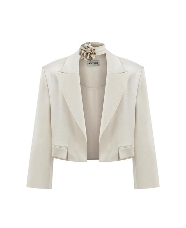 Womens Double-Breasted Short Jacket Product Image