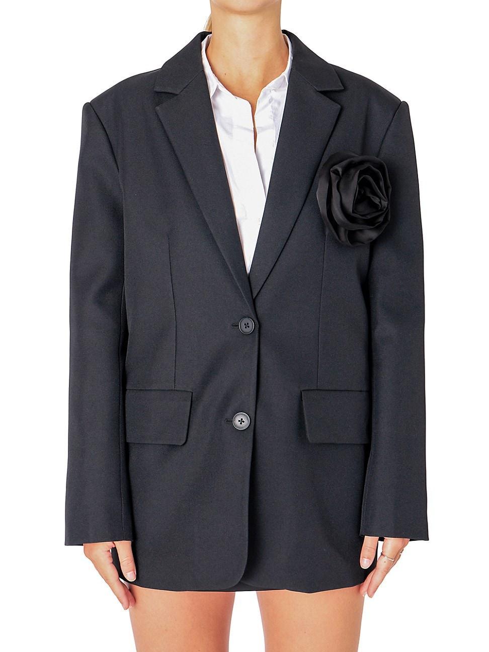 Endless Rose Corsage Blazer Product Image