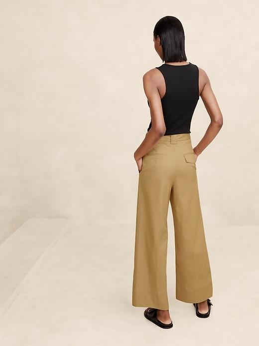 Oceanside Wide-Leg Cropped Pant Product Image