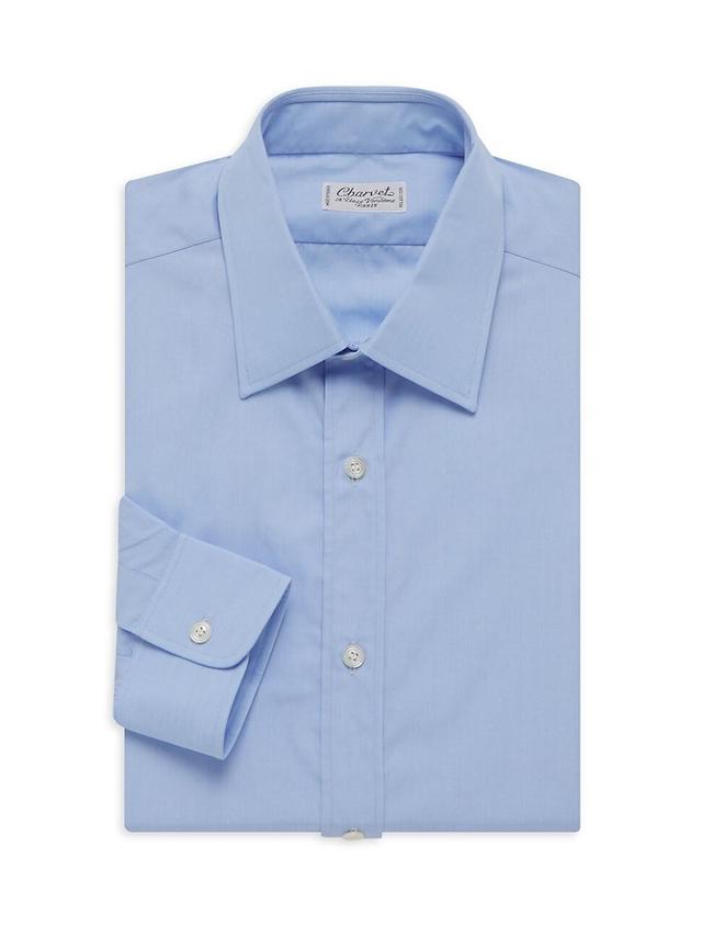 Mens Cotton Button-Up Shirt Product Image