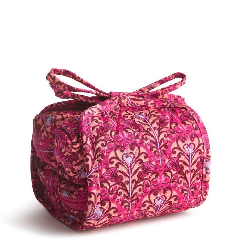 Vera Bradley Wicked All Wrapped Up Cosmetic Bag Women in Bewitching Pink Product Image