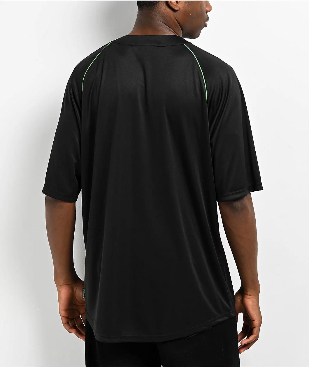 Creature Fiend Black Baseball Jersey Product Image