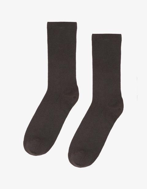 Women Classic Organic Sock - Coffee Brown Product Image