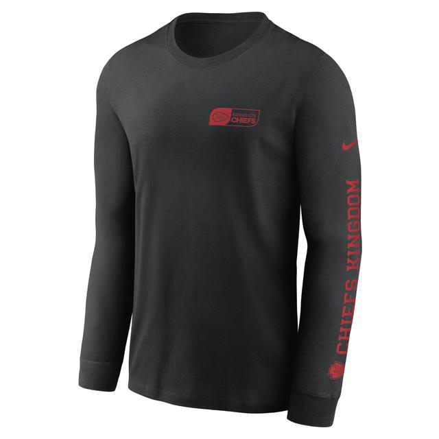 San Francisco 49ers Sideline Team Issue Nike Men's Dri-FIT NFL Long-Sleeve T-Shirt Product Image