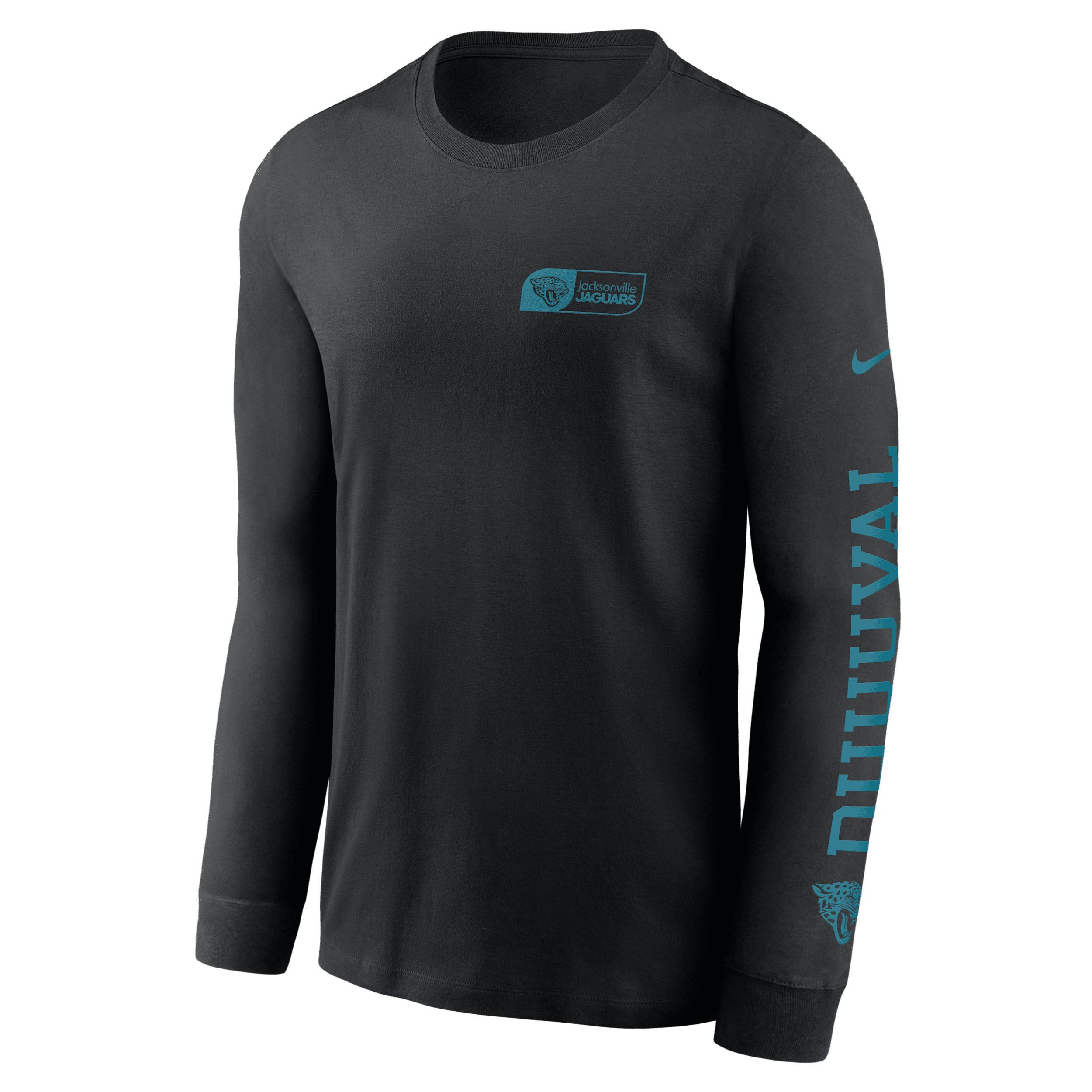 Jacksonville Jaguars All Out Nike Men's NFL Long-Sleeve T-Shirt Product Image