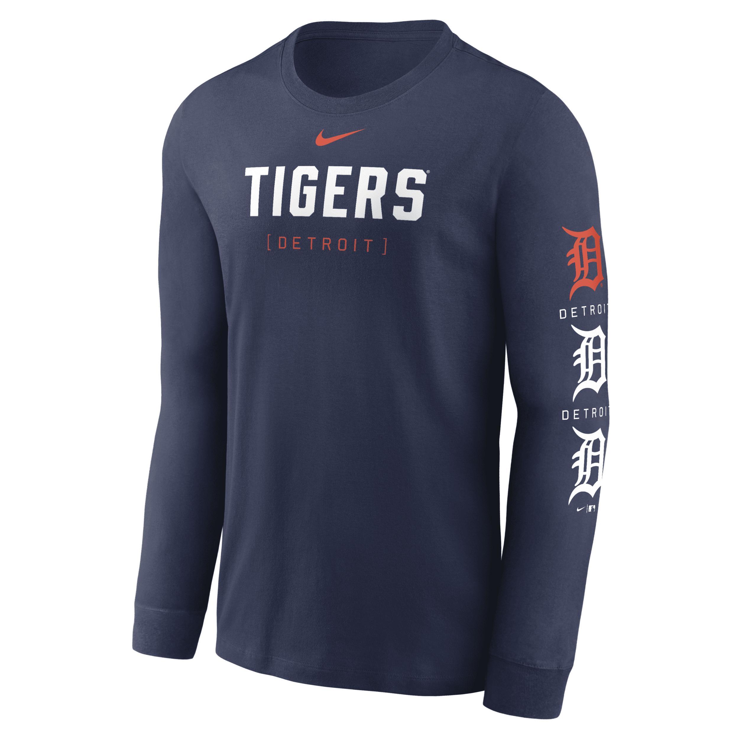 Detroit Tigers Repeater Nike Men's MLB Long-Sleeve T-Shirt Product Image