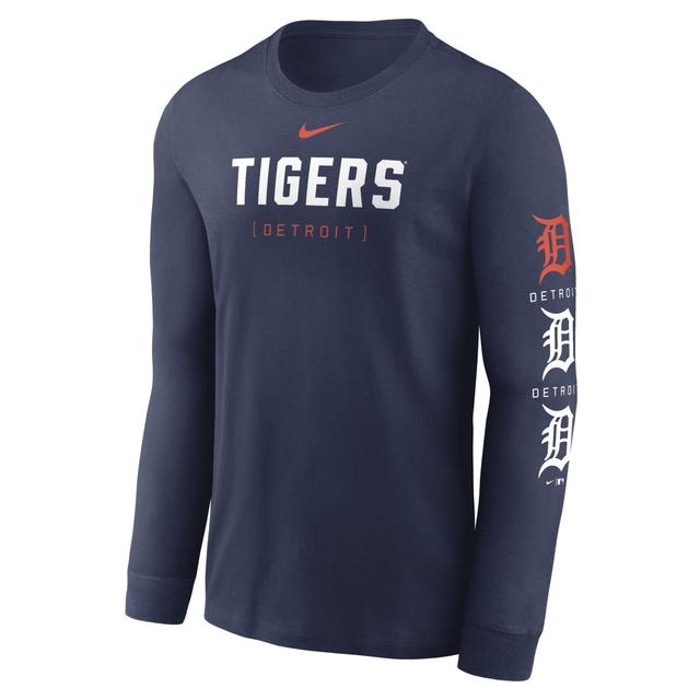 Detroit Tigers Repeater Nike Men's MLB Long-Sleeve T-Shirt Product Image