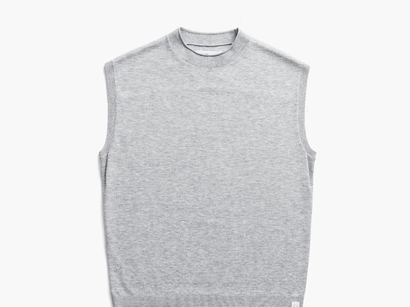 Nickel Grey Heather Women's Atlas Air Sweater Tank Product Image